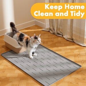 Silicone Cat Litter Trapping Mat 28”X40” inch